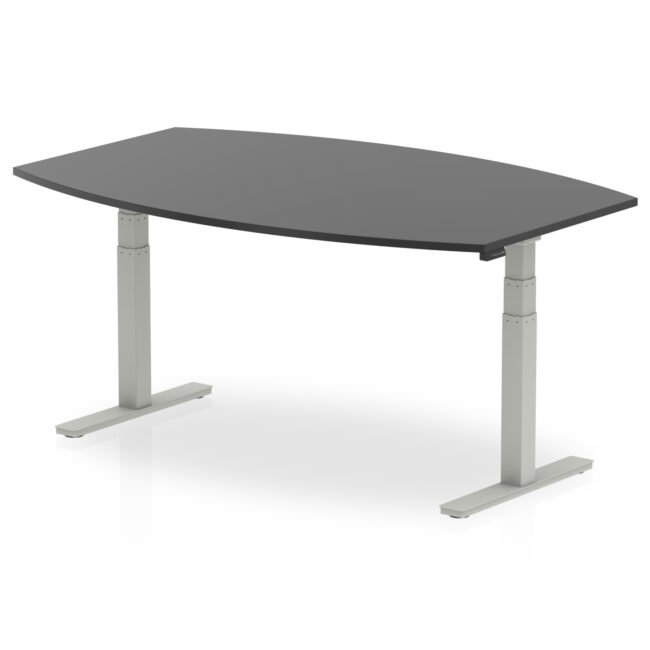 High Gloss Writable Boardroom Table Height Adjustable - Image 2
