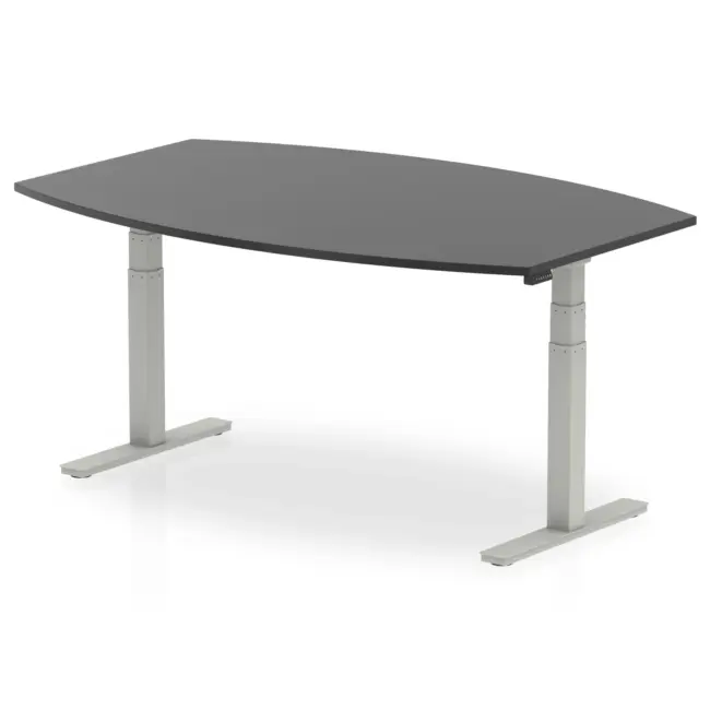 High Gloss Writable Boardroom Table Height Adjustable - Image 2