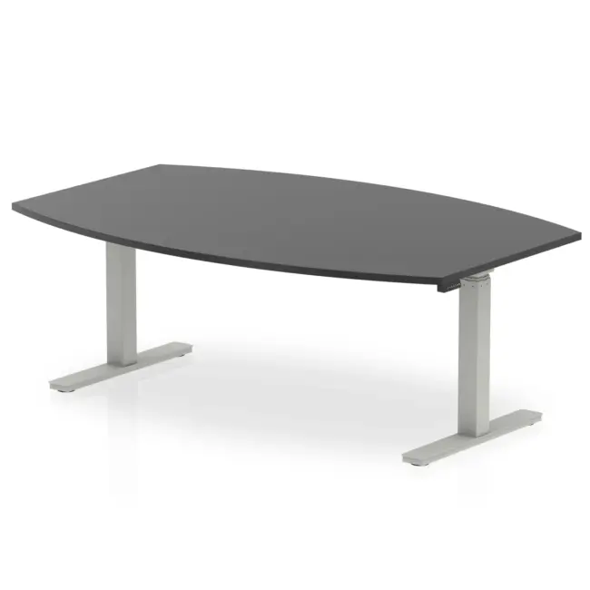 High Gloss Writable Boardroom Table Height Adjustable - Image 3