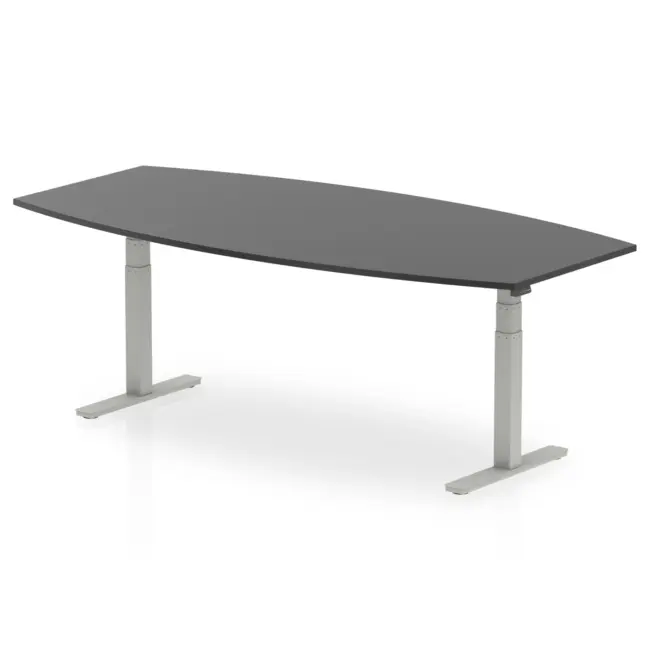 High Gloss Writable Boardroom Table Height Adjustable - Image 13
