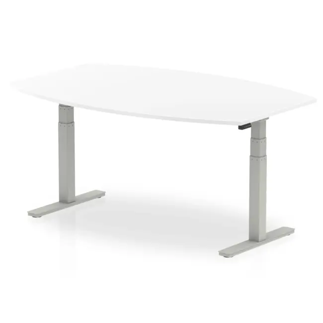 High Gloss Writable Boardroom Table Height Adjustable - Image 7