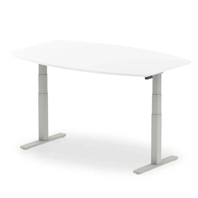 High Gloss Writable Boardroom Table Height Adjustable - Image 8