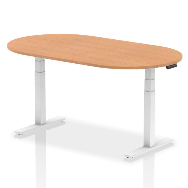 Impulse Height Adjustable Boardroom Table - Image 8