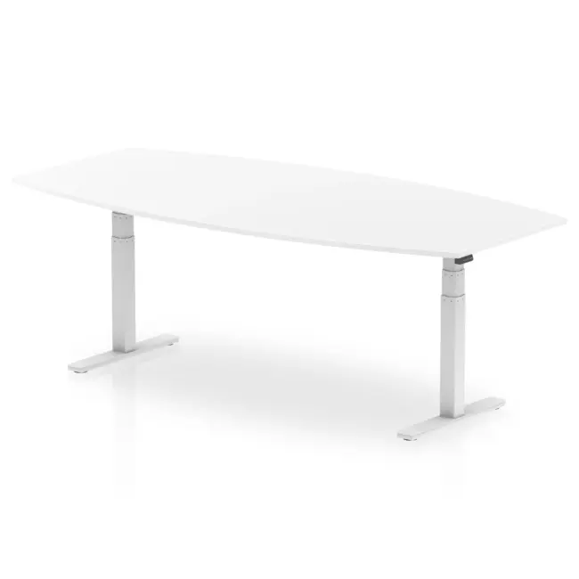 High Gloss Writable Boardroom Table Height Adjustable - Image 22