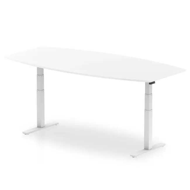 High Gloss Writable Boardroom Table Height Adjustable - Image 23