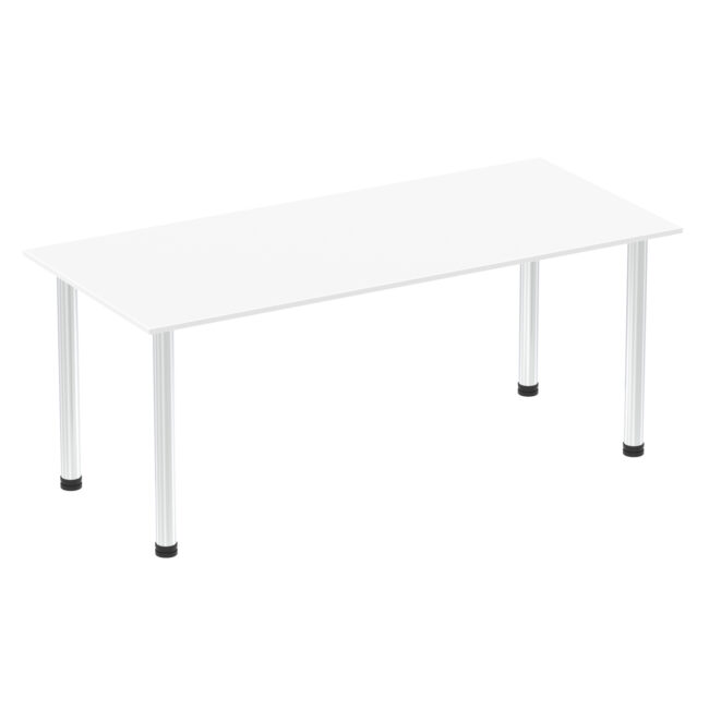 Impulse 1800mm Straight Table With Post Leg - Image 28