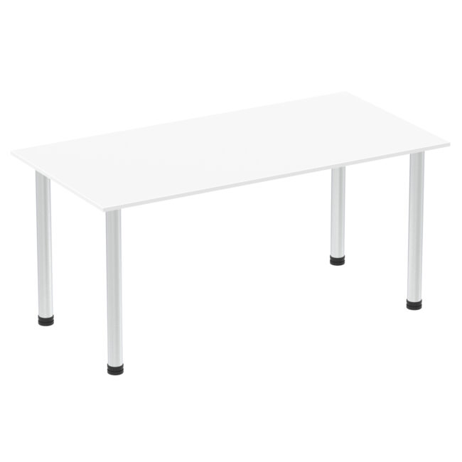 Impulse 1600mm Straight Table With Post Leg - Image 27