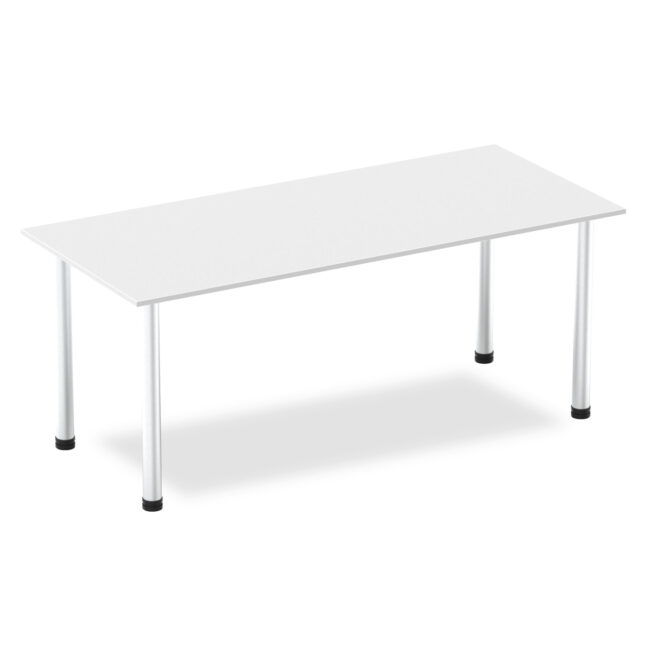 Impulse 1800mm Straight Table With Post Leg - Image 27