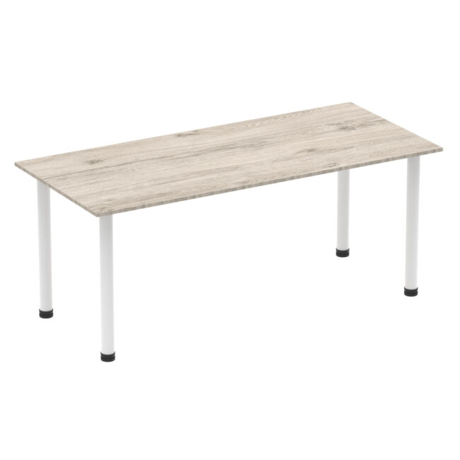 Impulse 1800mm Straight Table With Post Leg - Image 10