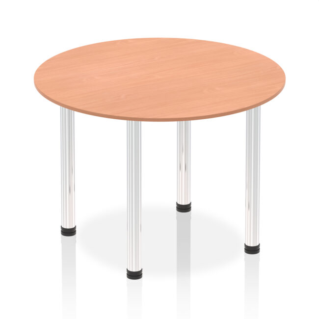 Impulse Round Table With Post Leg - Image 3