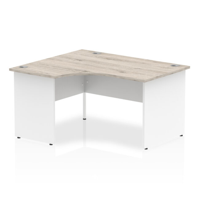 Impulse 1400mm Left Crescent Desk Panel End Leg - Image 4