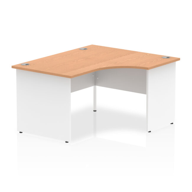 Impulse 1400mm Right Crescent Desk Panel End Leg - Image 8