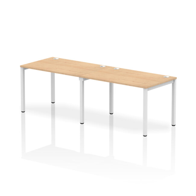 Impulse Single Row Bench Desk - 2 Person - Image 6
