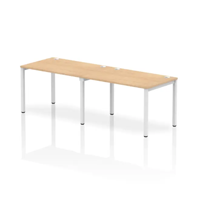 Impulse Single Row Bench Desk - 2 Person - Image 6