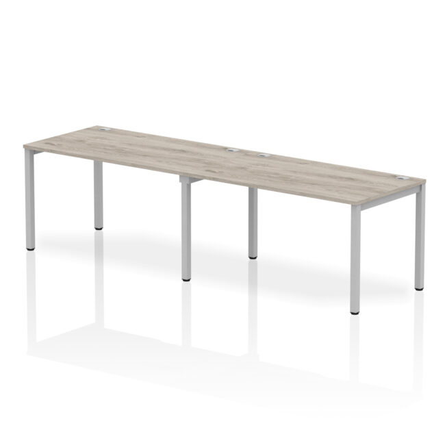 Impulse Single Row Bench Desk - 2 Person - Image 15