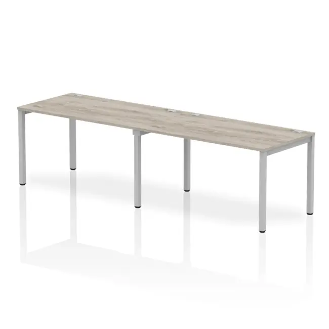 Impulse Single Row Bench Desk - 2 Person - Image 15