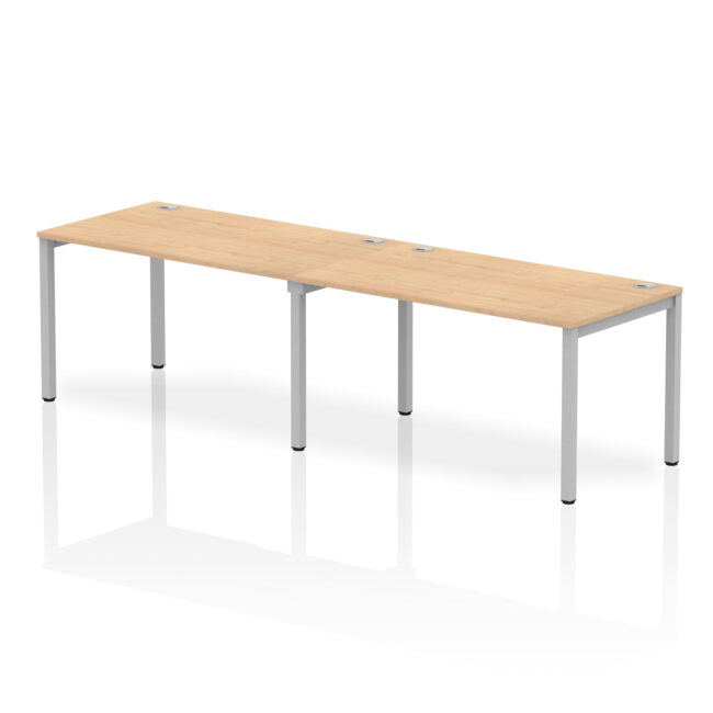 Impulse Single Row Bench Desk - 2 Person - Image 17