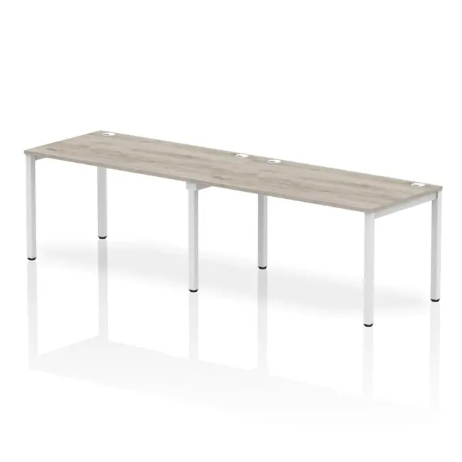 Impulse Single Row Bench Desk - 2 Person - Image 16
