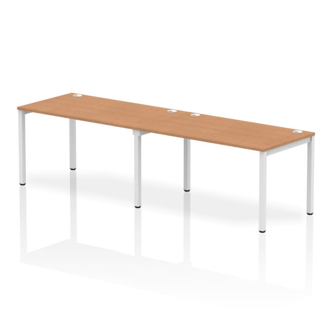 Impulse Single Row Bench Desk - 2 Person - Image 20