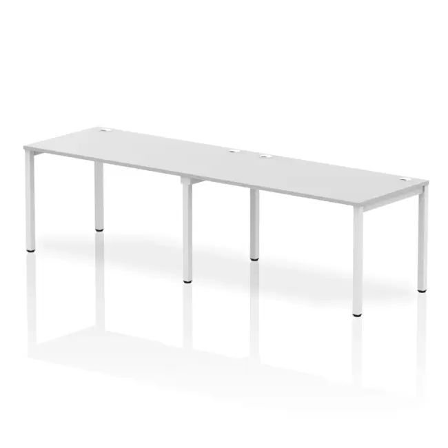 Impulse Single Row Bench Desk - 2 Person - Image 24