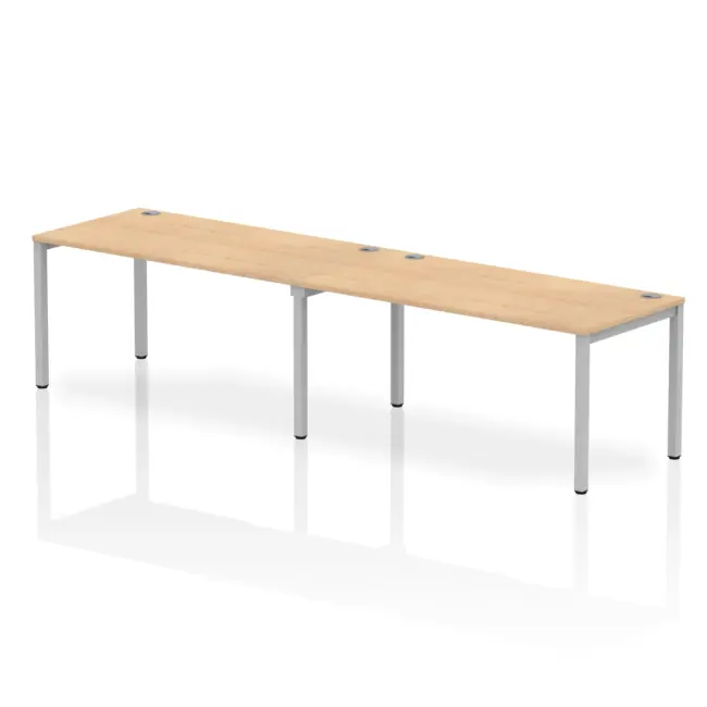 Impulse Single Row Bench Desk - 2 Person - Image 29