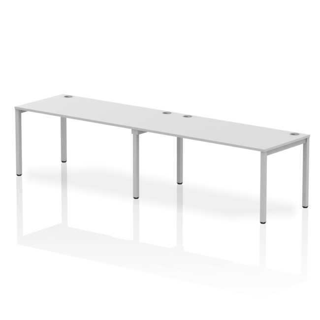Impulse Single Row Bench Desk - 2 Person - Image 35