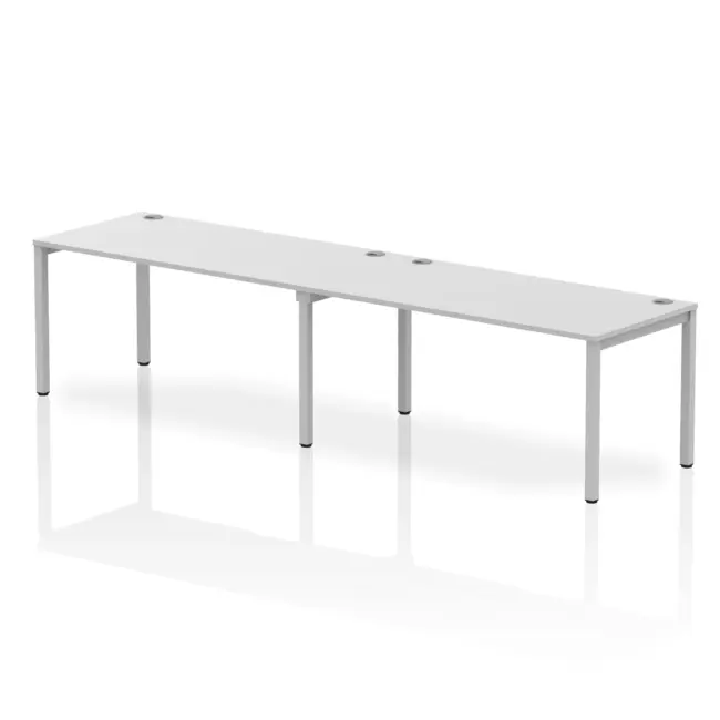 Impulse Single Row Bench Desk - 2 Person - Image 35