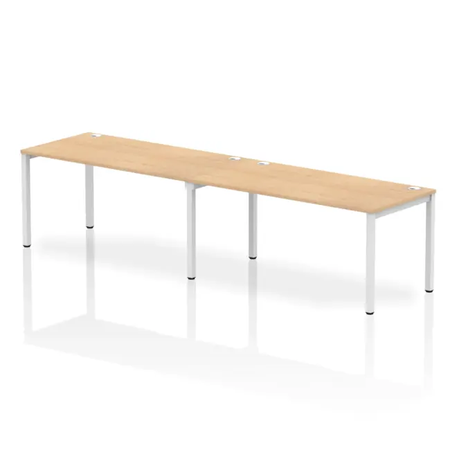Impulse Single Row Bench Desk - 2 Person - Image 30