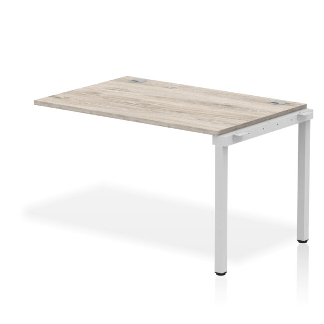Impulse Single Row Bench Desk Extension Kit - Image 3