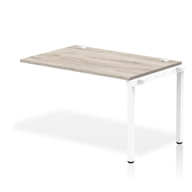 Impulse Single Row Bench Desk Extension Kit - Image 4