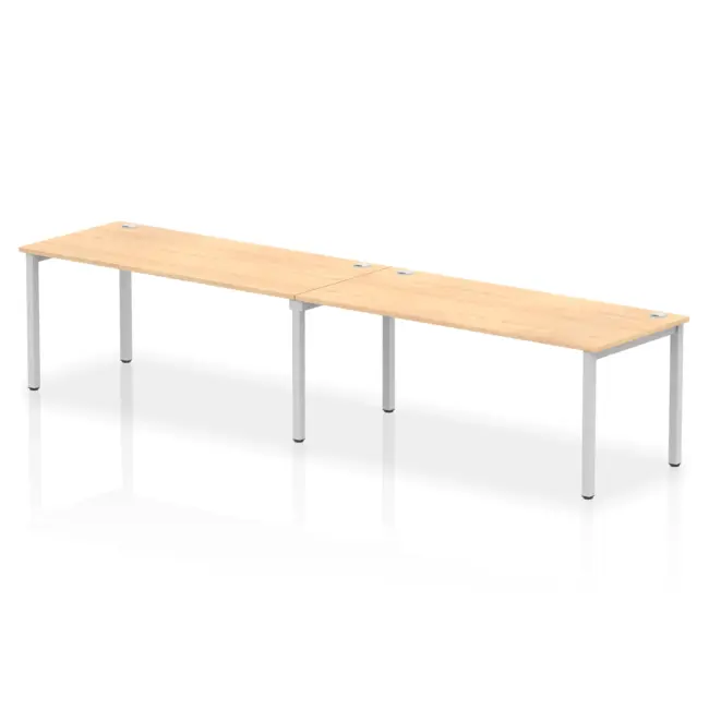 Impulse Single Row Bench Desk - 2 Person - Image 41