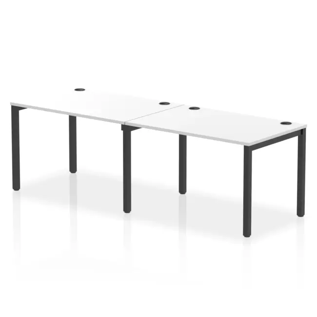 Impulse Single Row Bench Desk - 2 Person - Image 56