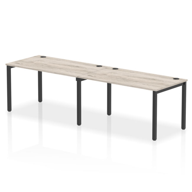 Impulse Single Row Bench Desk - 2 Person - Image 62