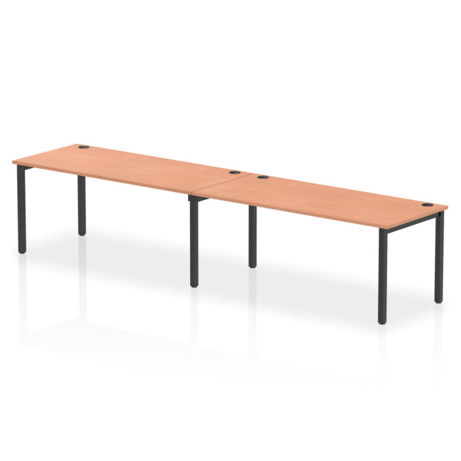 Impulse Single Row Bench Desk - 2 Person - Image 76