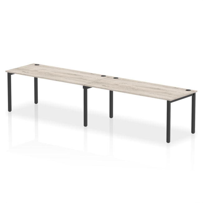 Impulse Single Row Bench Desk - 2 Person - Image 80