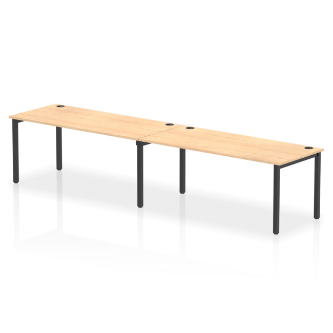 Impulse Single Row Bench Desk - 2 Person - Image 81