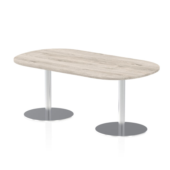 Italia Boardroom Table Silver Leg - Image 6