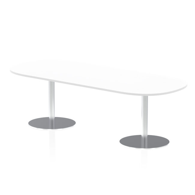Italia Boardroom Table Silver Leg - Image 15