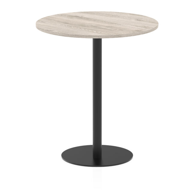 Italia Round Poseur Table Black Leg - Image 36
