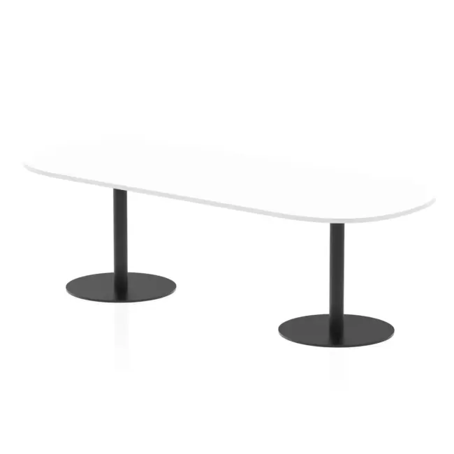 Italia Boardroom Table Black Leg - Image 15