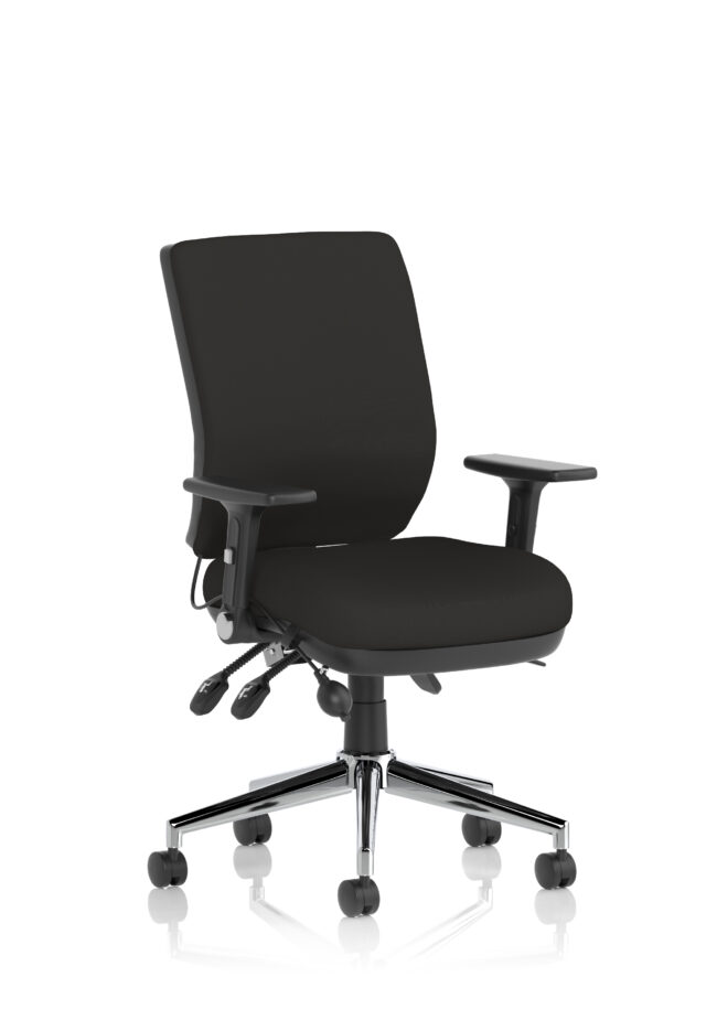 Chiro Medium Back Task Operator Office Chair - Image 17