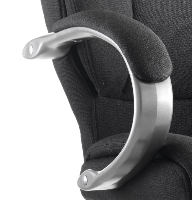 Galloway High Back Cantilever Visitor Chair with Arms - Image 2