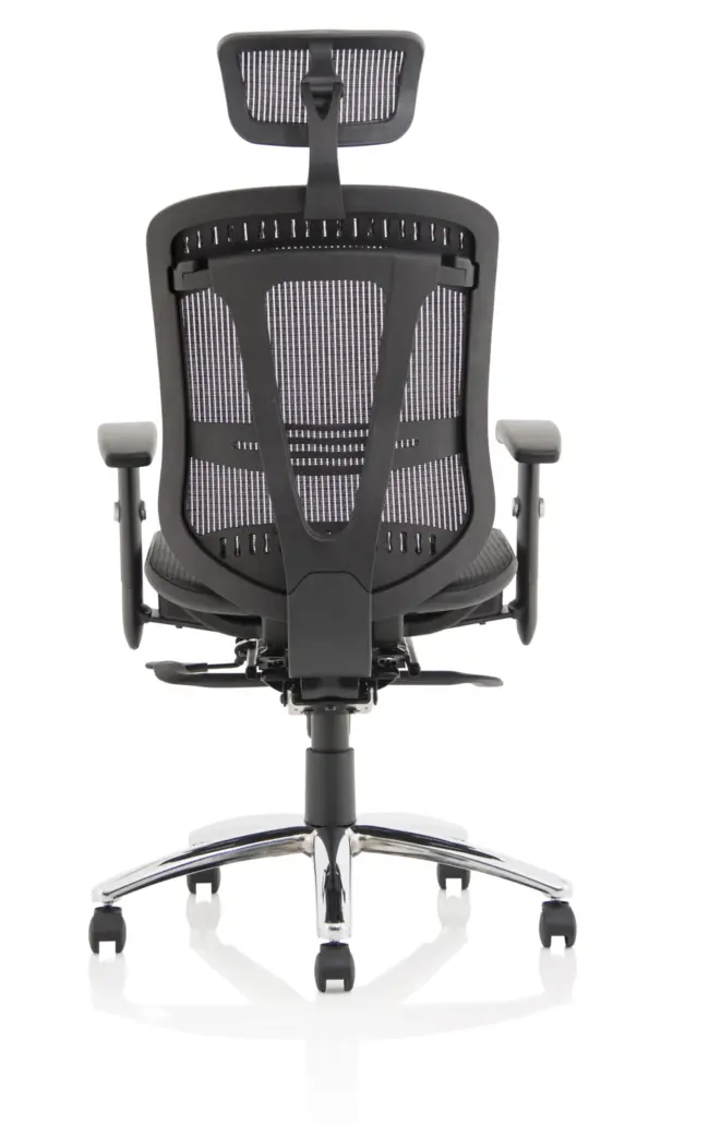 Mirage II Mesh Back Task Operator Office Chair with Height Adjustable Arms - Image 6
