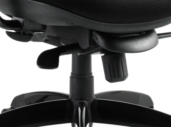 Stealth Shadow High Mesh Back Ergonomic Posture Chair with Arms - Image 32
