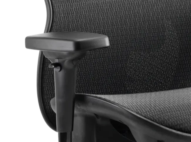 Stealth Shadow High Mesh Back Ergonomic Posture Chair with Arms - Image 10