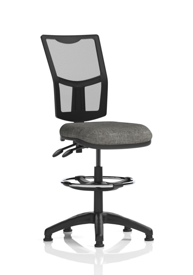 Eclipse Plus II Medium Mesh Back Task Operator Office Chair - Image 19