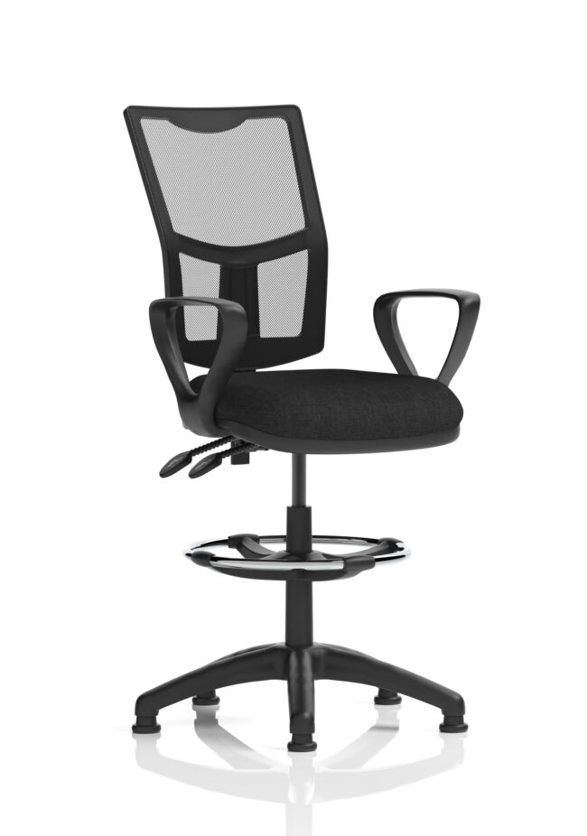 Eclipse Plus II Medium Mesh Back Task Operator Office Chair - Image 4
