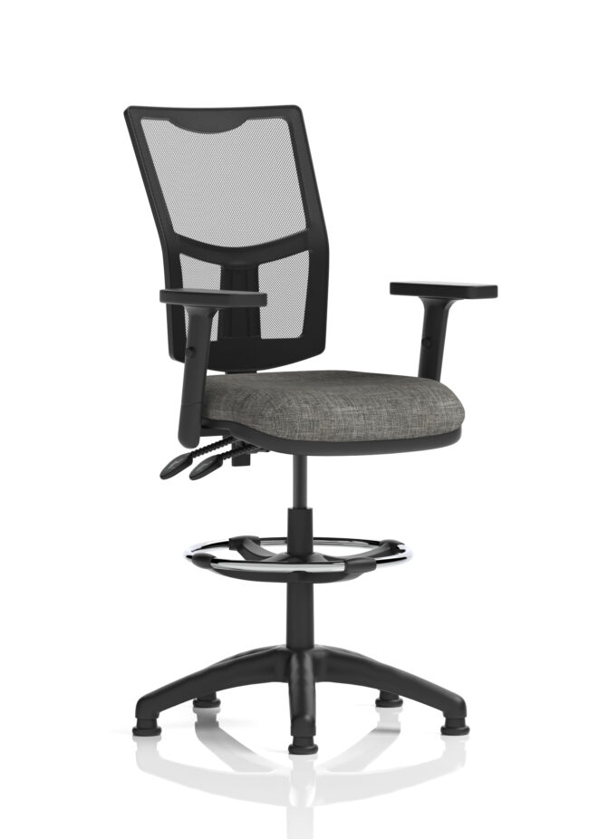 Eclipse Plus II Medium Mesh Back Task Operator Office Chair - Image 23