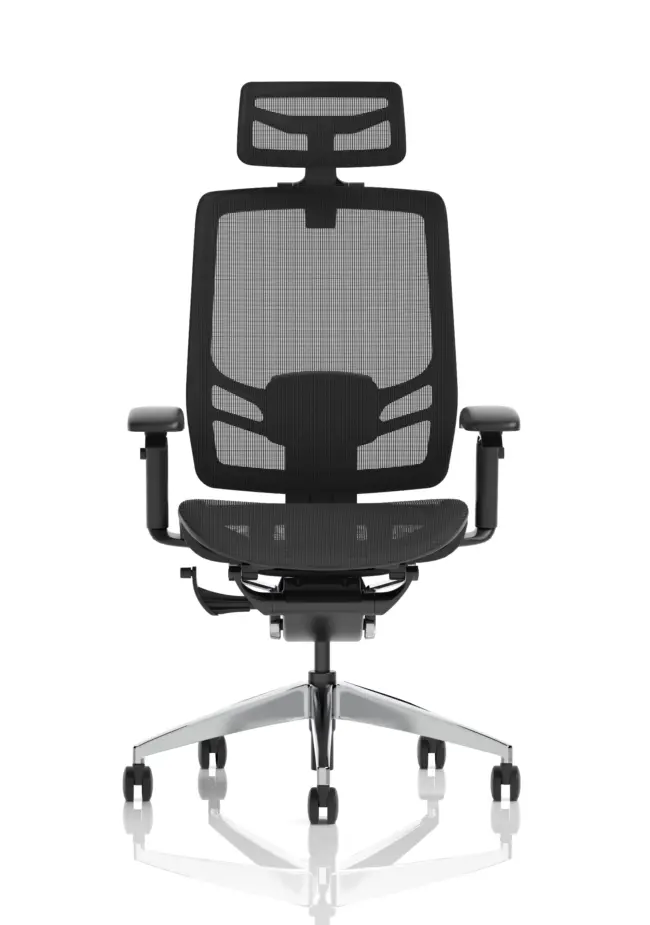 Ergo Click High Back Ergonomic Posture Office Chair with Arms - Image 2