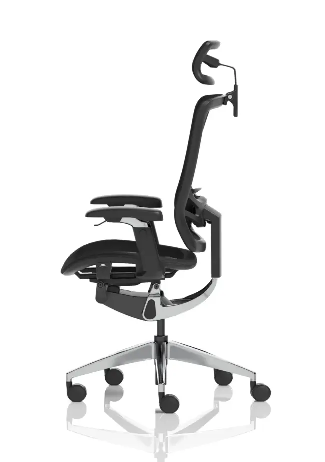 Ergo Click High Back Ergonomic Posture Office Chair with Arms - Image 4